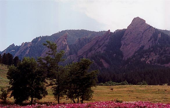 The Flatirons - Boulder, Colorado